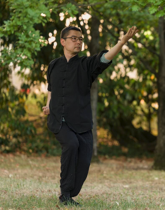 Posture d'arts martiaux chinois
